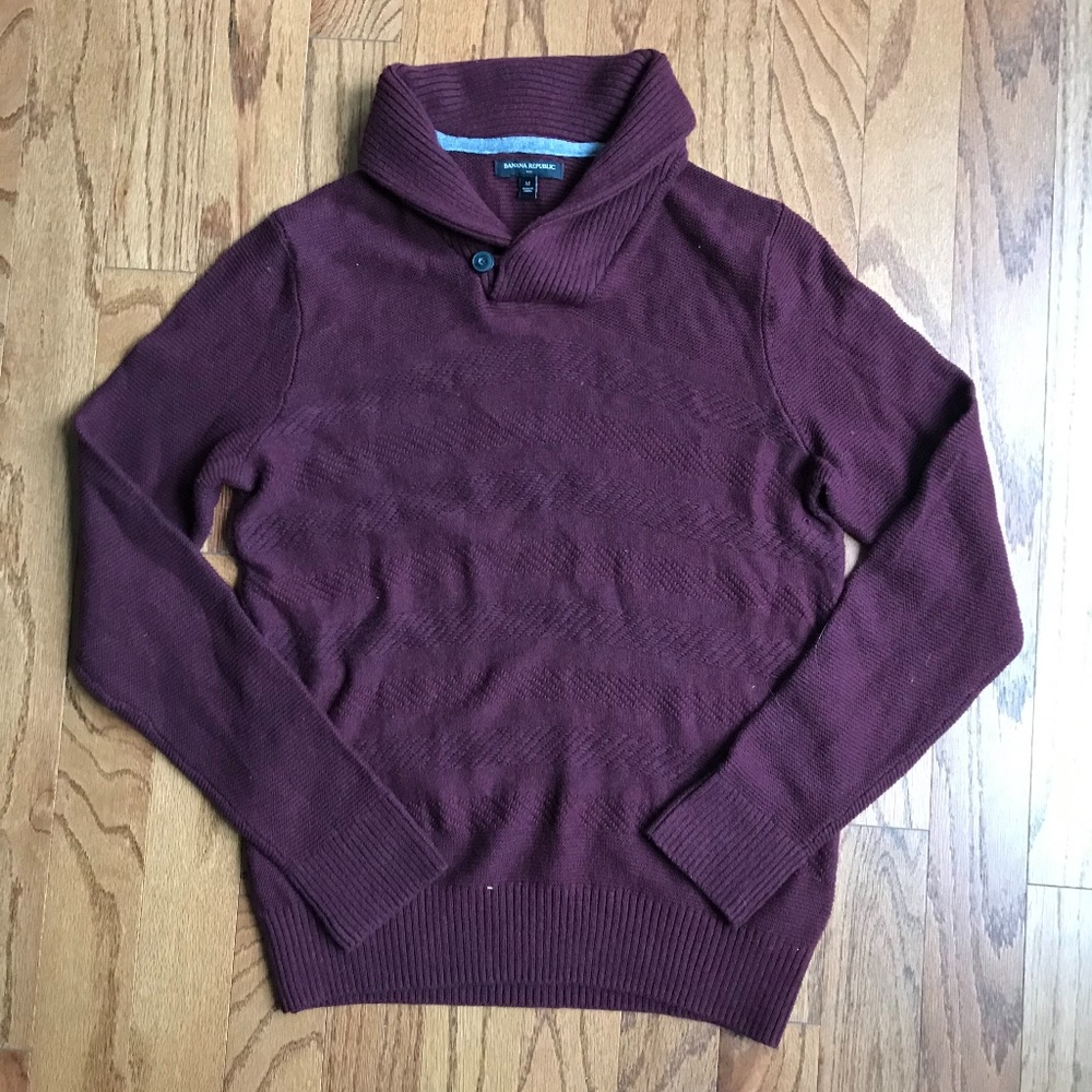 Banana Republic Men's Shawl Collar Sweater | sz M
